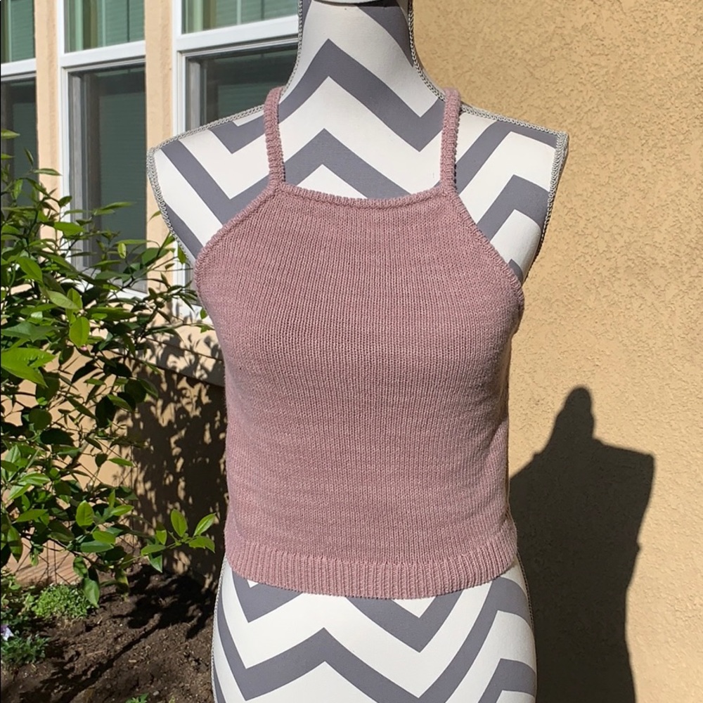 Rose Colored Kendall & Kylie Knit Tank